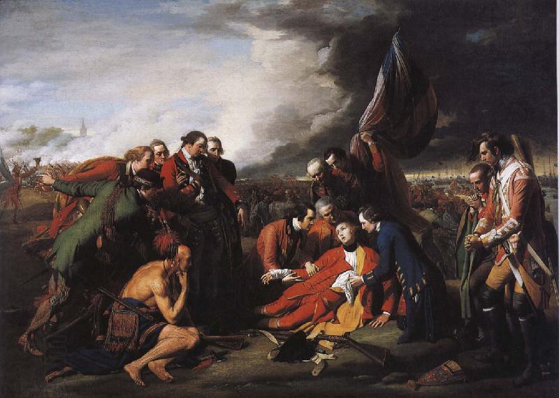 Benjamin West The Death of General Wolfe China oil painting art
